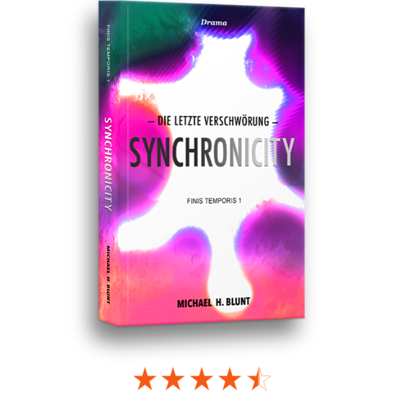Mockup Buch Finis Temporis 1 Synchronicity