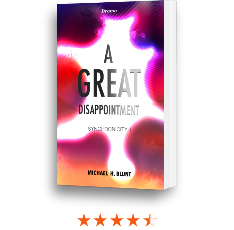 Synchronicity 1 Futuristic Novel Mockup book